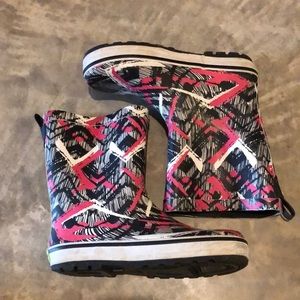 Girls rain boots size 5